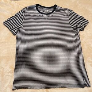 A/X Armani Exchange Black and Gray Short Sleeve Tee